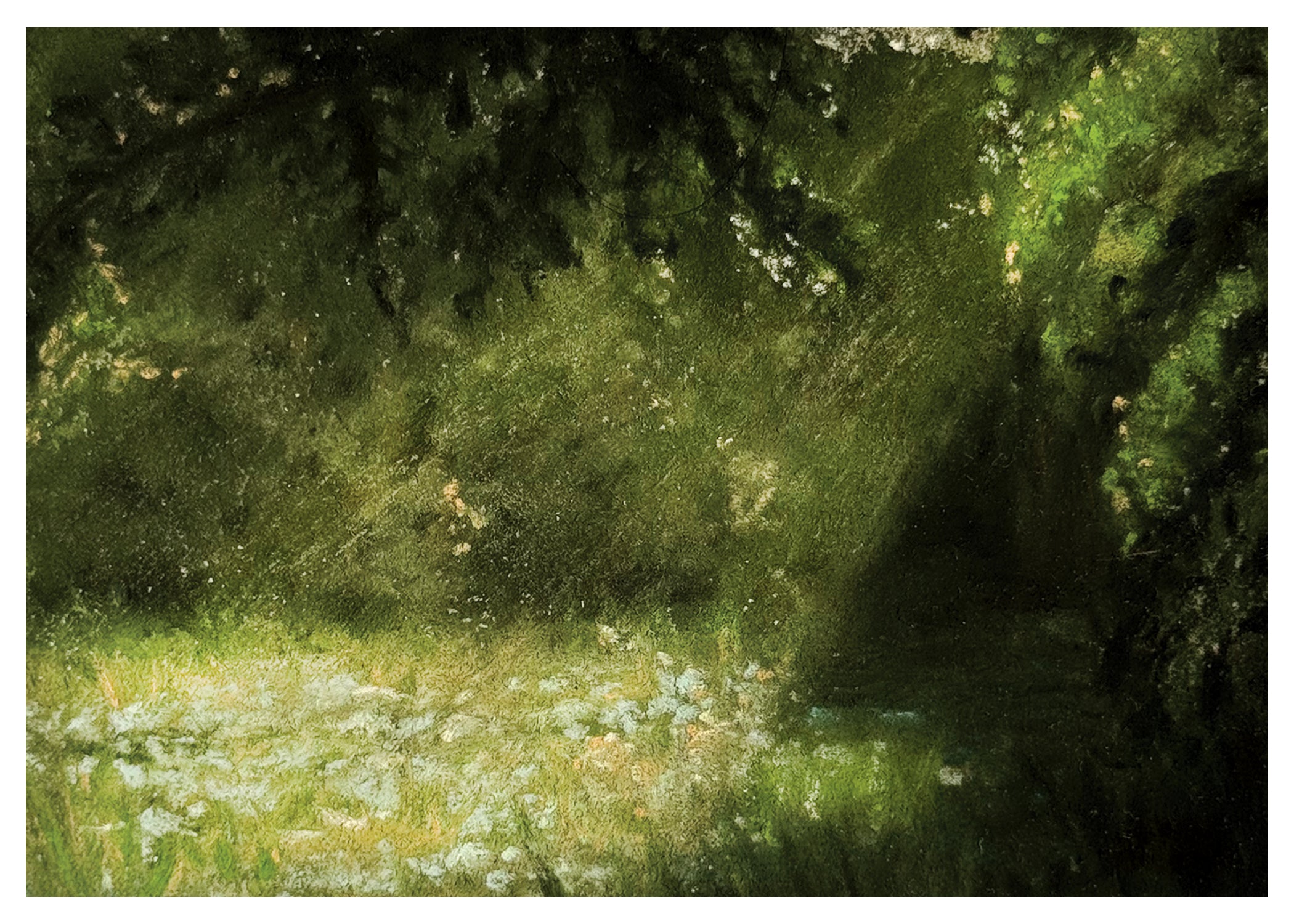Forest Pastel Pastel Giclée print